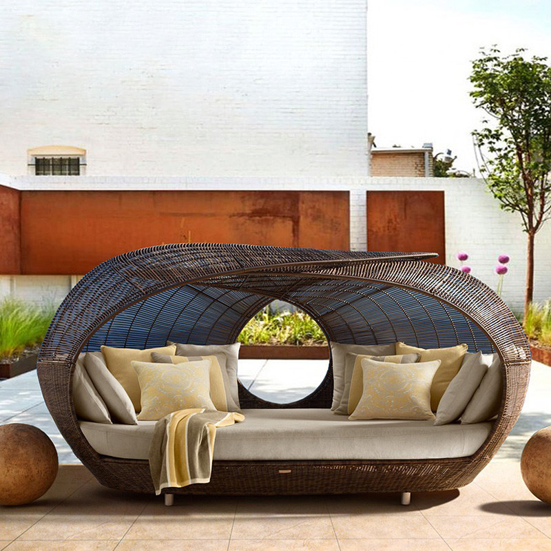 Buiten Hot Sale Goede Kwalitei - Outdoor Daybed Furniture recensie en prijs