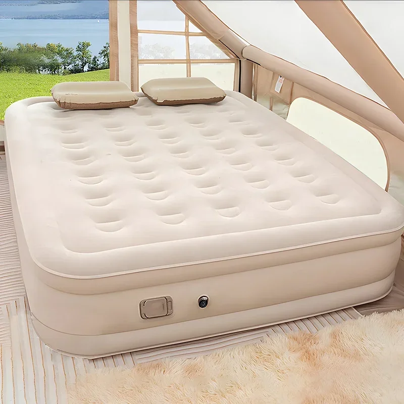 Luchtbed met ingebouwde pomp,  - Outdoor Furniture Luxury recensie en prijs